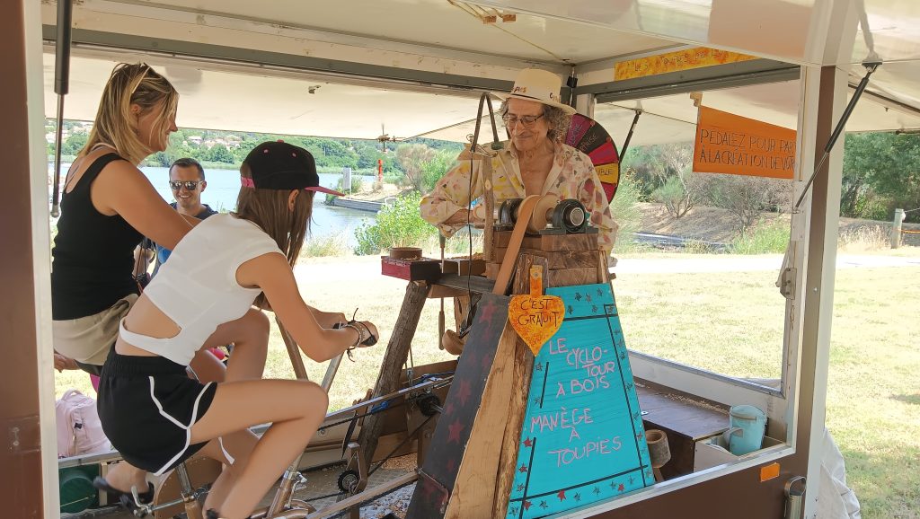 Le cyclo-tour en action